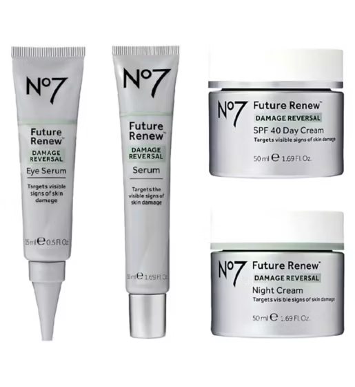 No7 Future Renew Skincare Regime